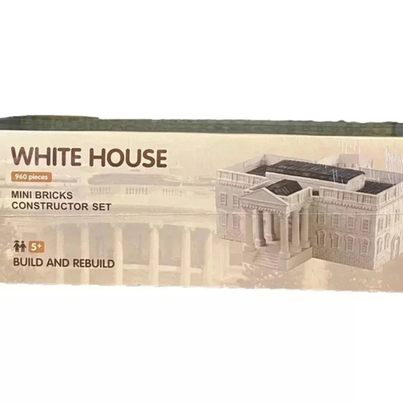 NEW White House Mini Brick Building STEM Construction Set * Made in Ukraine - Picture 3 of 8
